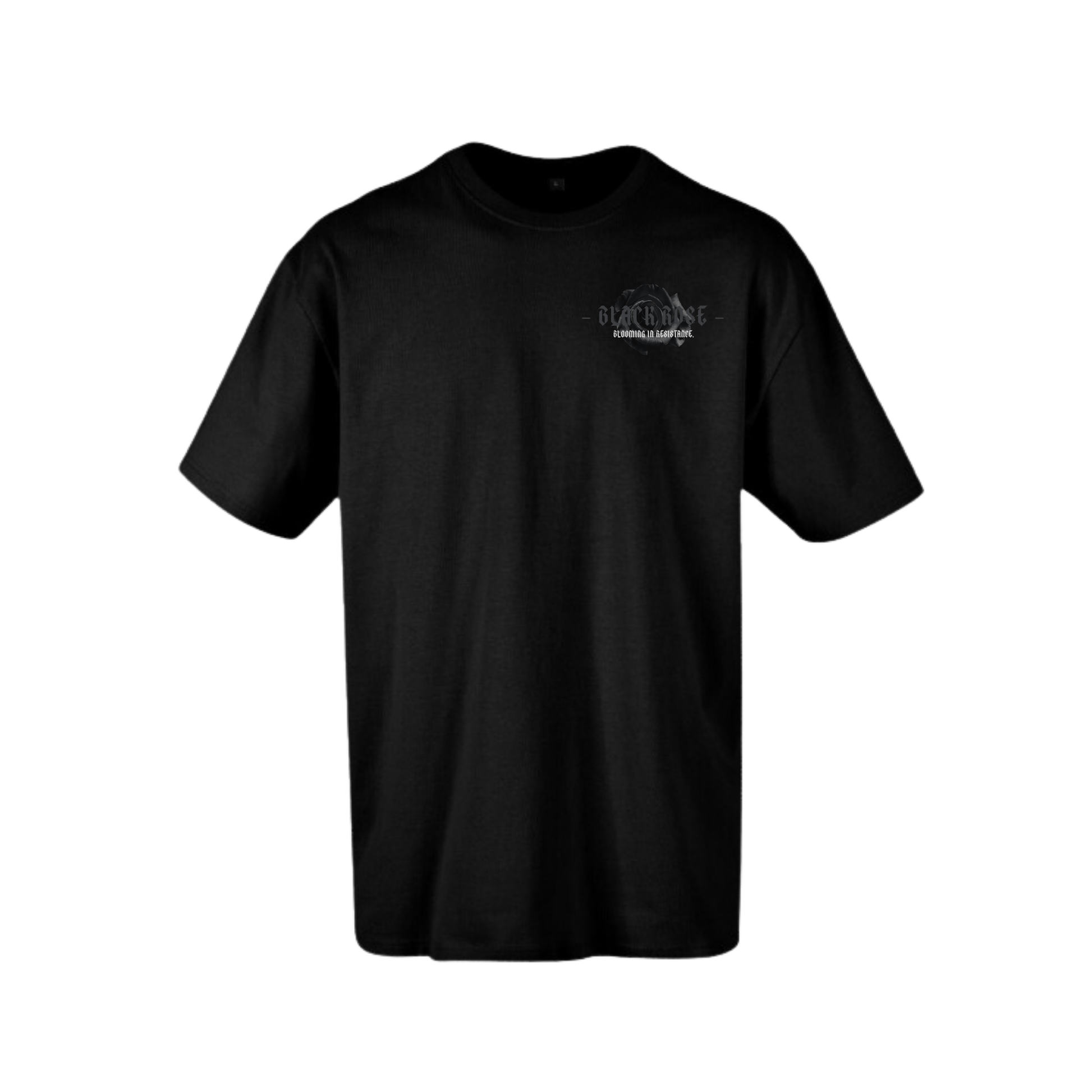 "Black Rose" T - SHIRT GROOT - CitéShop